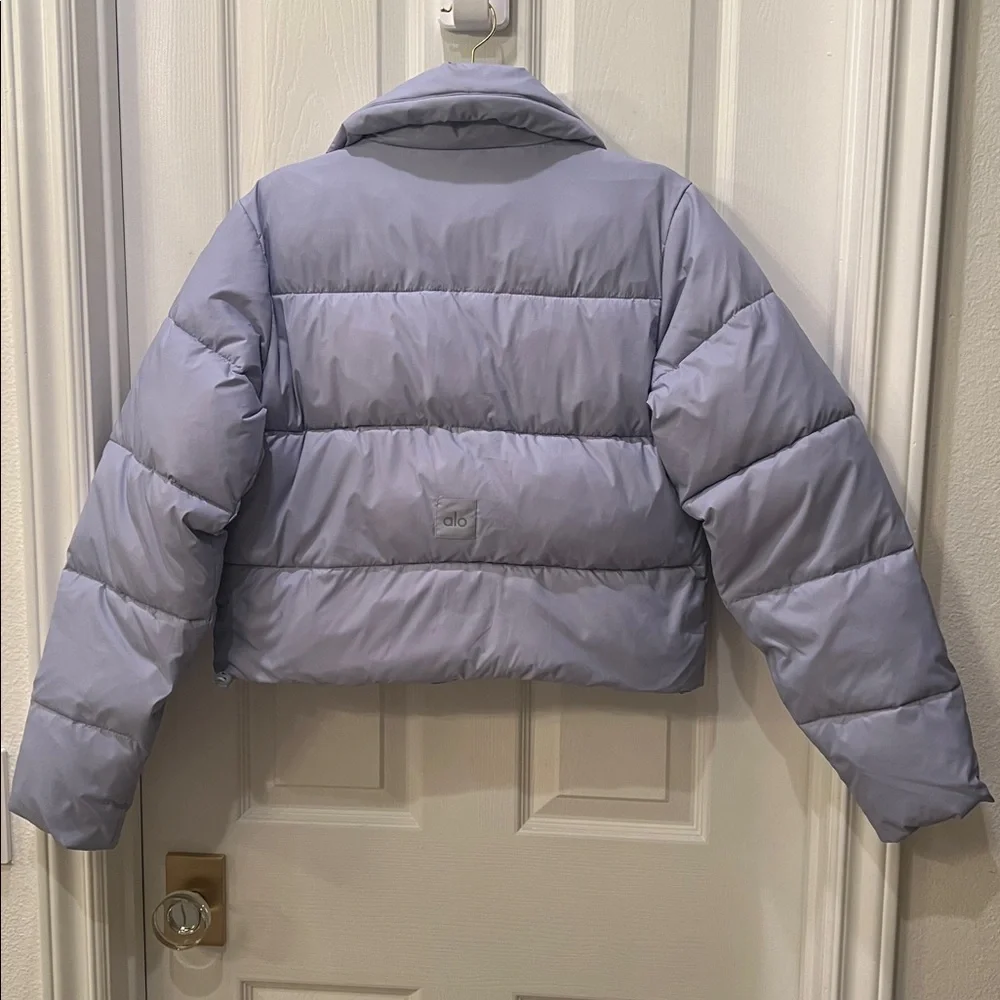 💙 NWT ALO Gold Rush Puffer Jacket Winter Frost Limited Edition color XS XSMALL